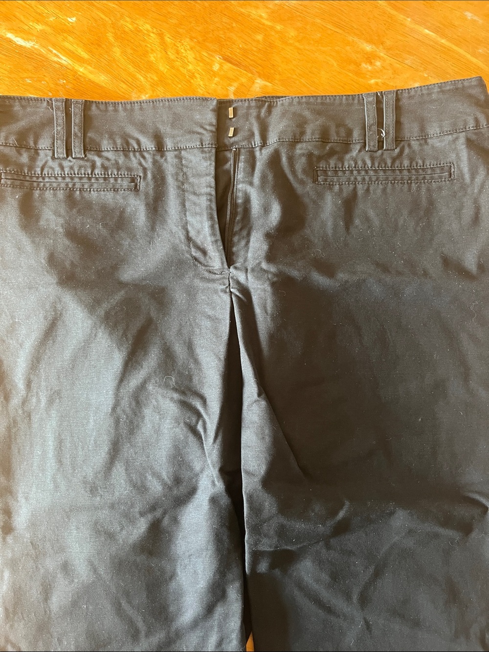 Denver Hayes Black Chino Pants - Straight Fit